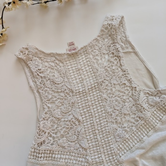 Mossimo Supply Co. Tops - Mossimo Crochet Back Blouse Size XXL